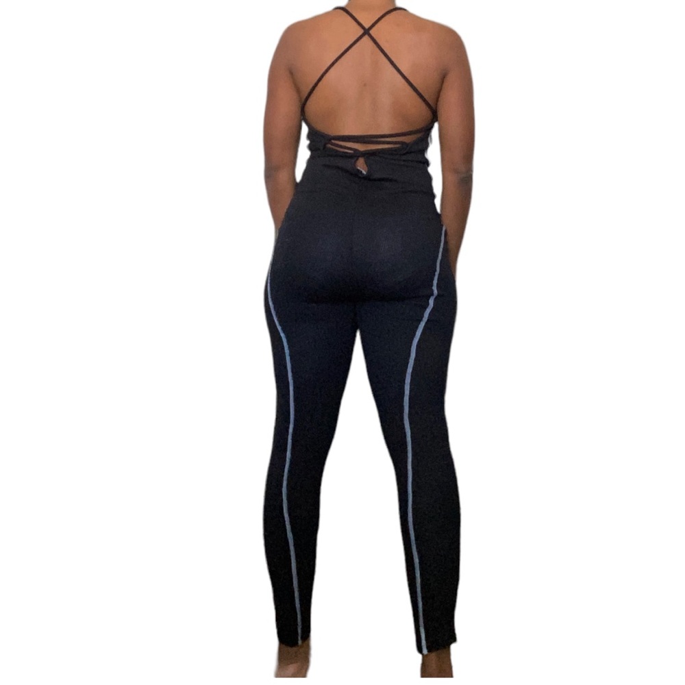 Fashion Nova Run Free Jumpsuit Size Large - Picture 7 of 8